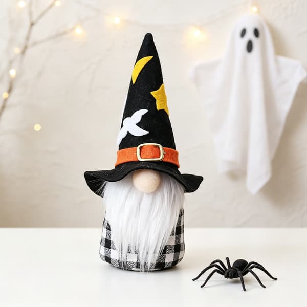 4PCS Vampire Cartoon Dwarf Elf Ornament Halloween Table Decoration (Girls)