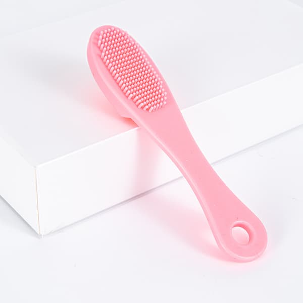 3x silikoniset sormiharjat lemmikeille Pink