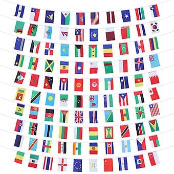 100 stk. Bannerflagg