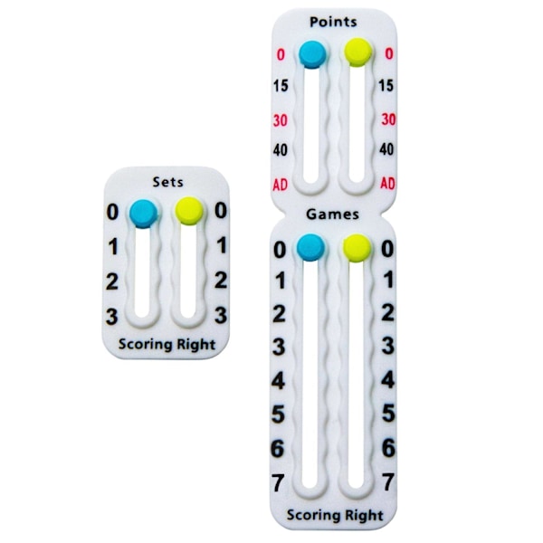 Scoring Right - Pistelaskuri Y YY White Vit