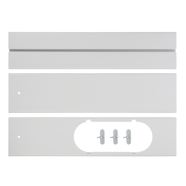 1 set fönstertätning Luftkonditionering tätning fönstertätningssats för hemmakontor White 43X10CM
