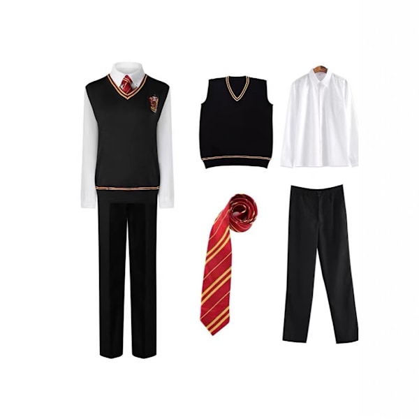 Harry Potter 7-pack Cosplay-set för Vuxna och Barn Halloween Julgåva Gryffindor Children 115