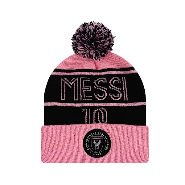 Fodboldklub strikket hue, kuldebestandig og varm uldhue til efterår og vinter blackpink MESSI 10