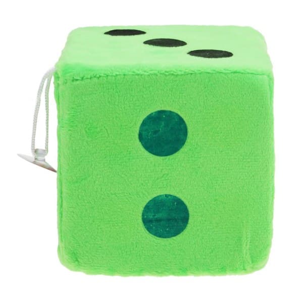 Stora svamp tärningar prick prick spel tärningar för matematikundervisning grön leksak