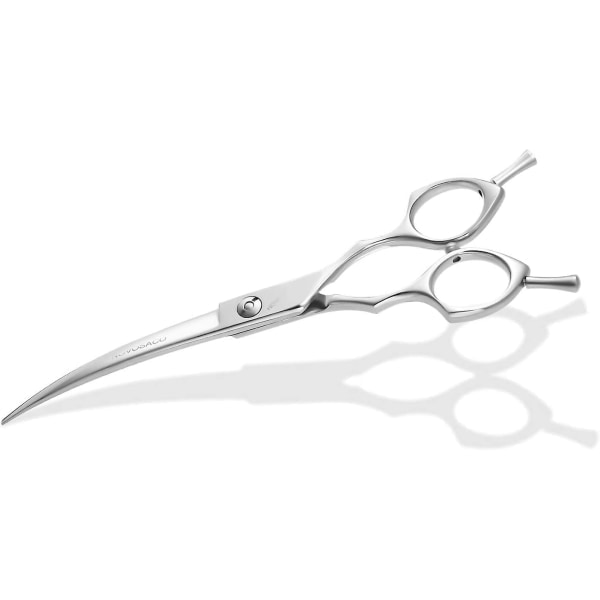Best Shiyi 7 Inch Curved Dog Grooming Scissors - Professional Dog Scissors - Grooming Scissors