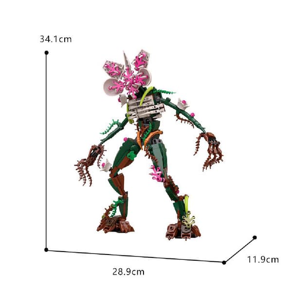 Stranger Things Demogorgon Plante 10311 Byggeklodser – Monster Plante Model Legetøj-FF-