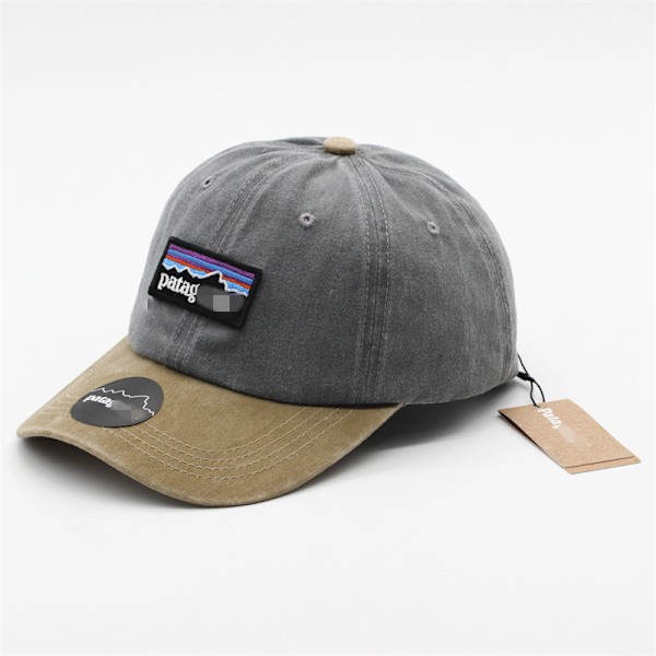 Retro Baseball Caps Menn Kvinner Justerbar Snapback Solskjerm Truckerhatt Khaki