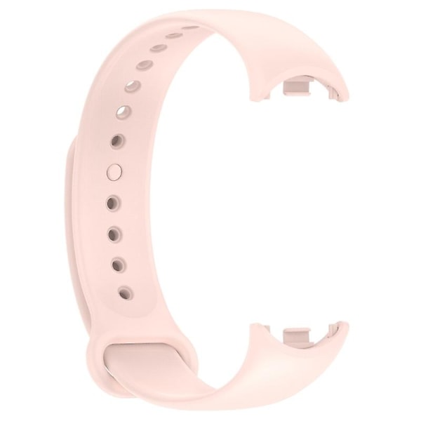 Säädettävä silikonihihna Mi Band 8 -älykellolle, rannekoru, ranneke, vyölenkki Pink