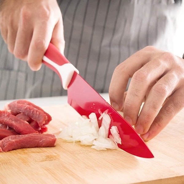 Knife Set with Potato Peeler - Color Multicolor multifärg
