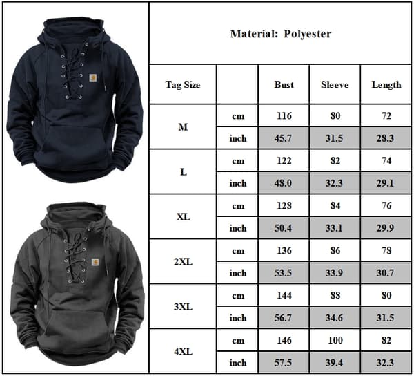 Herremote Casual Stropp Topp Lomme Ensfarget Hette Langermet Topp Grå Grey L