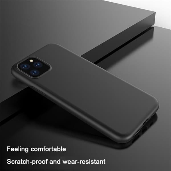 iPhone 15 Pro Max - Mat Sort Cover Svart black