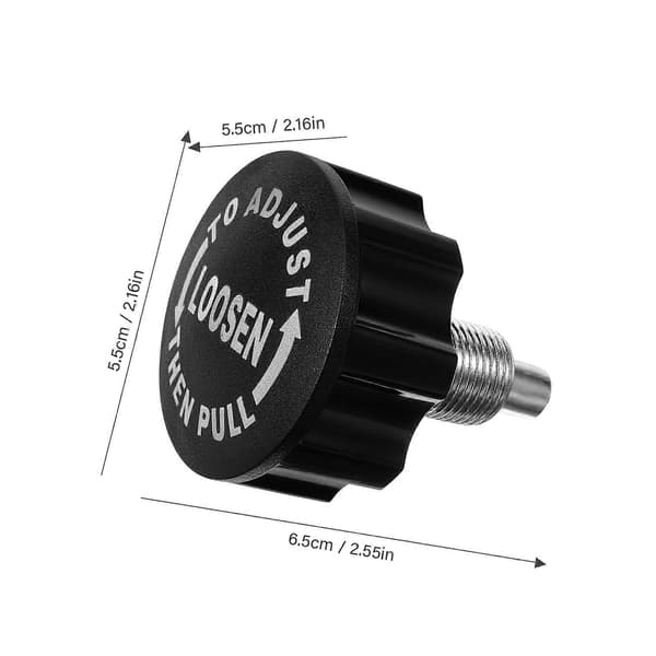 Erstatningsknapp for trimsykkel, reservedel for trimsykkel, knappskrue