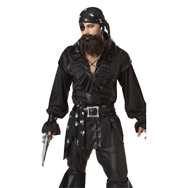 Piraattiasu Mies ja Nainen Robin Hood M-XXL Halloween Cosplay Lavalle man L