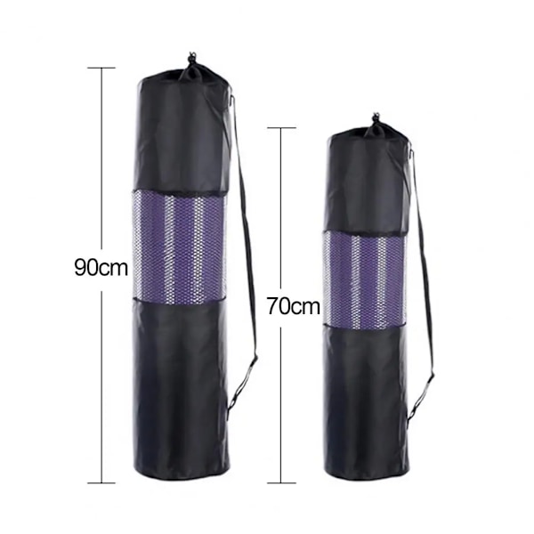 Gym Mat Yoga Sport til Træning Derhjemme til Øvelser Stræk Abs Meditation Mat Pilates Træning Yoga Mat Taske 70*25CM