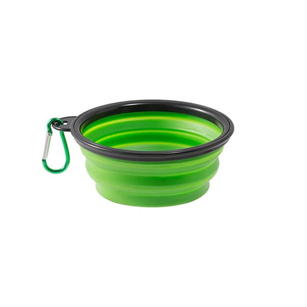 Vandskål, madskål - Sammenklappelig-350ml green