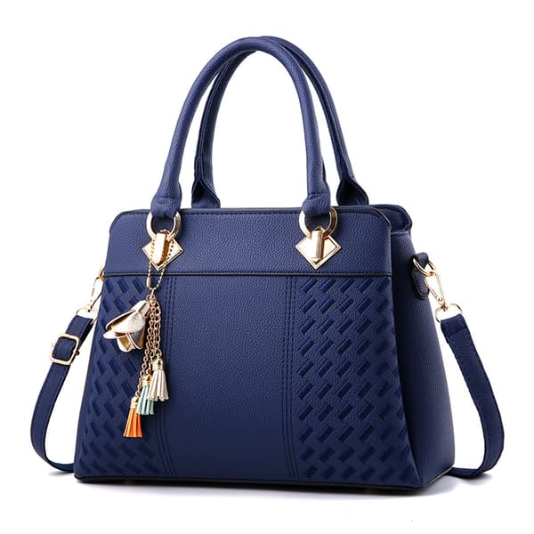 Forår 2026 Nye Damehåndtasker: Sofistikerede Totes og Trendy Skuldertasker Royal blue