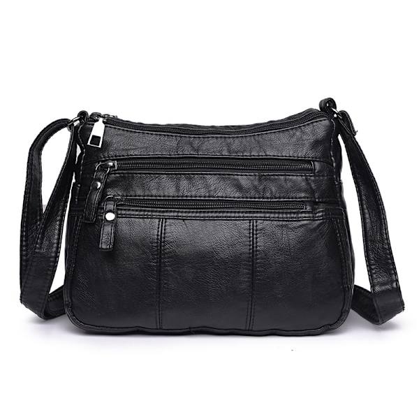 Mjuka och smidiga handväskor, axelväskor, crossbody-väskor och budväskor i PU-läder för kvinnor Style 2