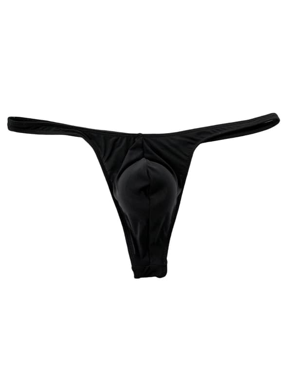 Herre stringtruser 4-pakning Svart blå Svart blå Black blue S