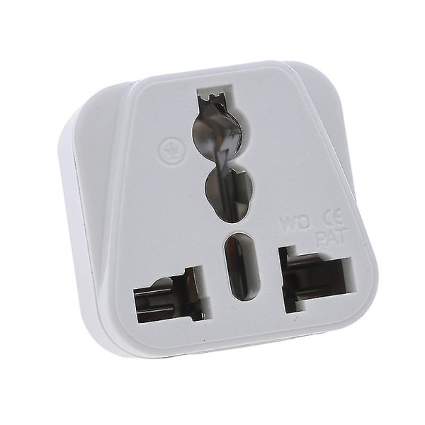 Universal Uk/us/eu Till Schweiz Swiss AC Power Plug Reseadapter Omvandlare White