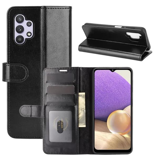 SiGN Wallet Case til Galaxy A32 5G - Sort