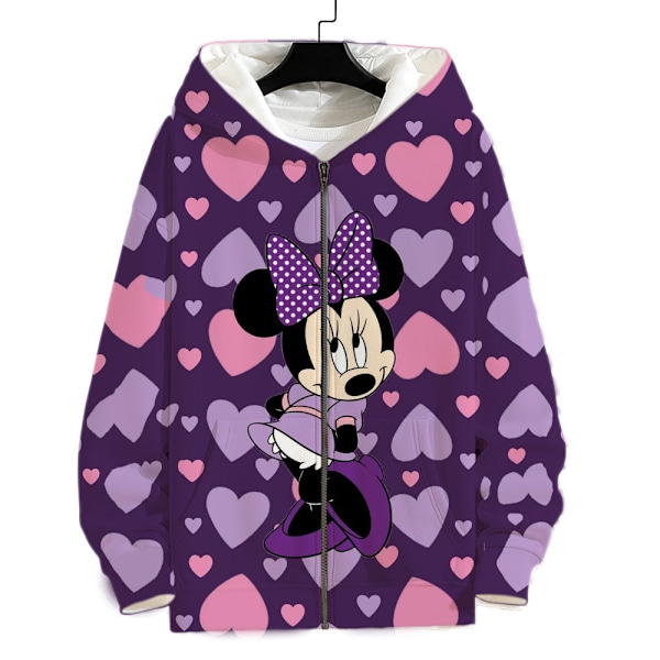 Donald Duck Hoodies Hoodie Dragkedja Jacka Topp Ytterkläder Fans Present Homecoming 4D A19 2XL