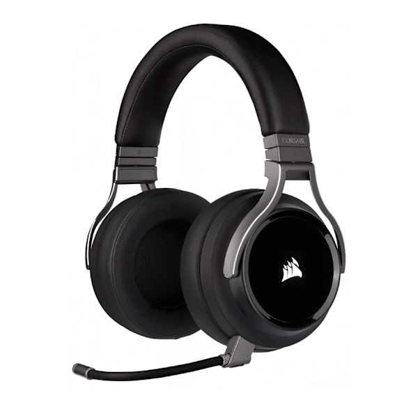 Ørepuder til Corsair Virtuoso hovedtelefoner SE kunstlæder 1 par Sv Öronkuddar i proteinläder Ørepuder i proteinlæder