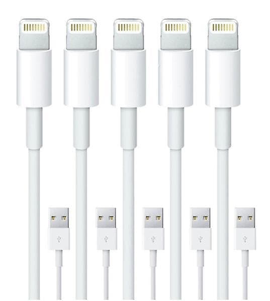 5-pack 2M -Lightning-laddare kompatibel med iPhone Xs/ Max/X/8/7/6/5SE/5S iOS12