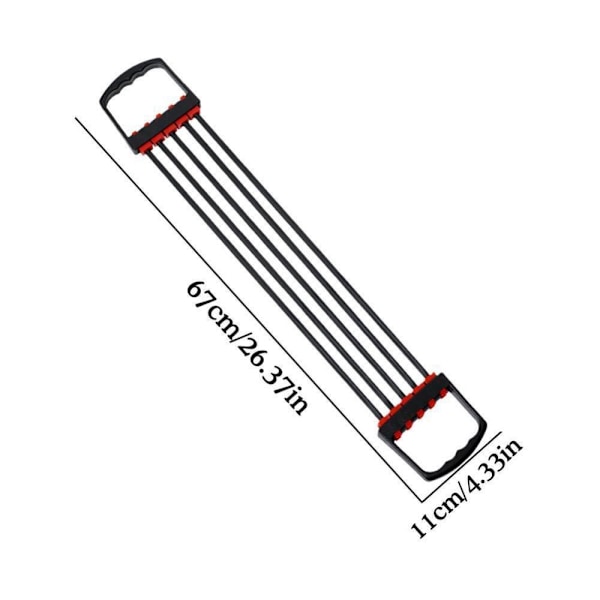 Motståndsband Bröst Expander RÖD Y Red