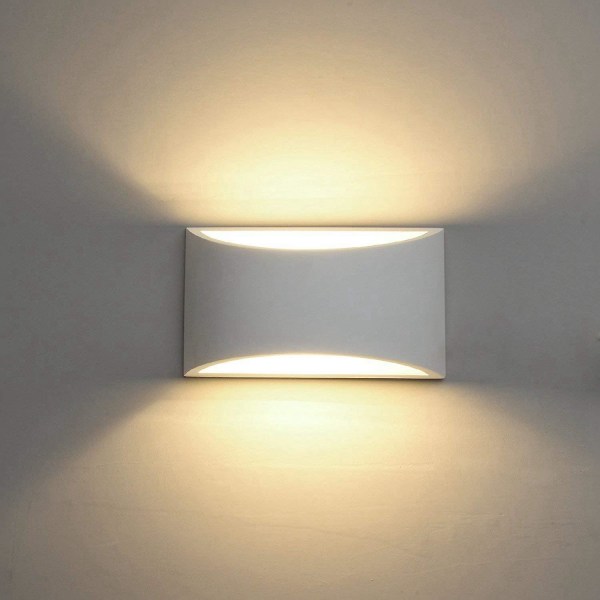 Indoor Wall Lights Uplighter Downlighter | Modern Wall Sconce With 2700k 7w G9 Led Bulbs