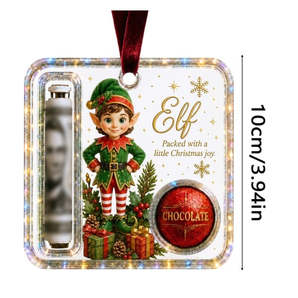 Julepynt til penge og godbidder (5 stk.) 5pcs