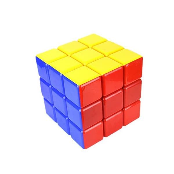 Giant 3x3 Speed Cube, Stor 3x3 Cube Puslespill Leke (7 tommer) Matte finish