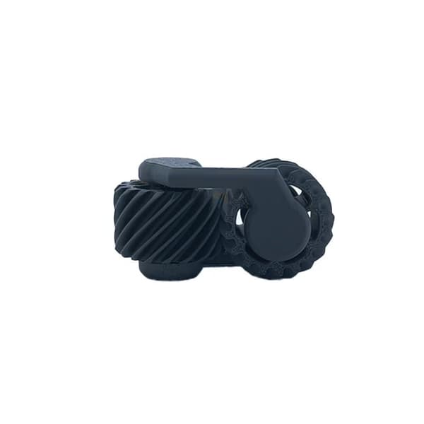 3D Fidget Spinner 2-i-1 Stressavlastande Leksak – Mini Dubbelväxlad Spinner black