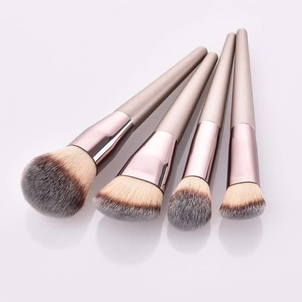 Sminkekostsett Foundation Blush Blender Konturkost Ansikt