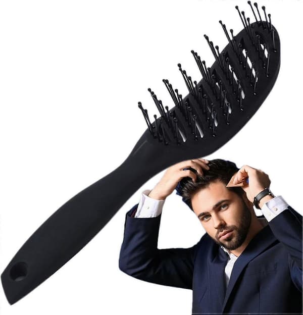 Våte hårbørster Styling Skjønnhetsbørste Ergonomisk Styling Skjønnhetsbørste, Reise