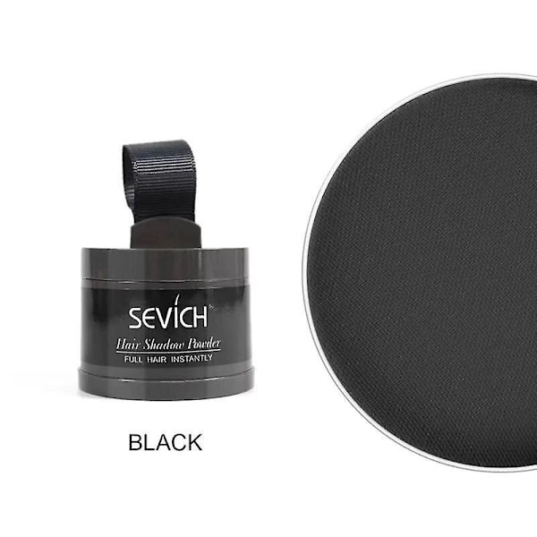 Vattentätt Hårpuder Concealer Root Touch Up Volymgivande Täckning A Black