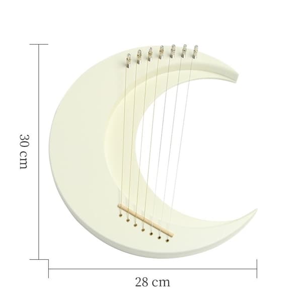 7-strengs musikkinstrument Lyre Hellas Lyre Harpe