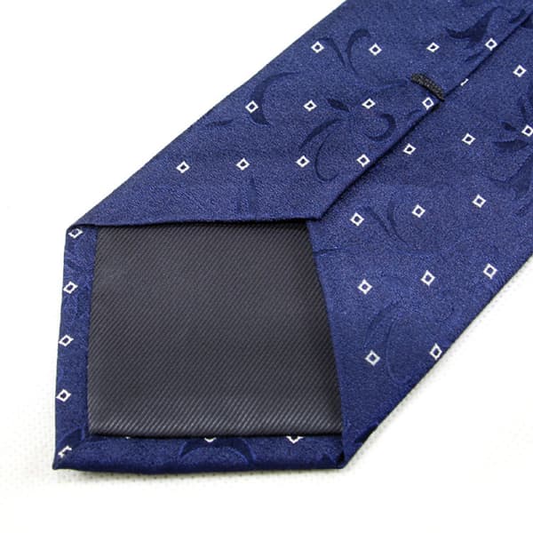 Mote slips Klassisk blomstret vevd jacquard håndlaget slips for menn