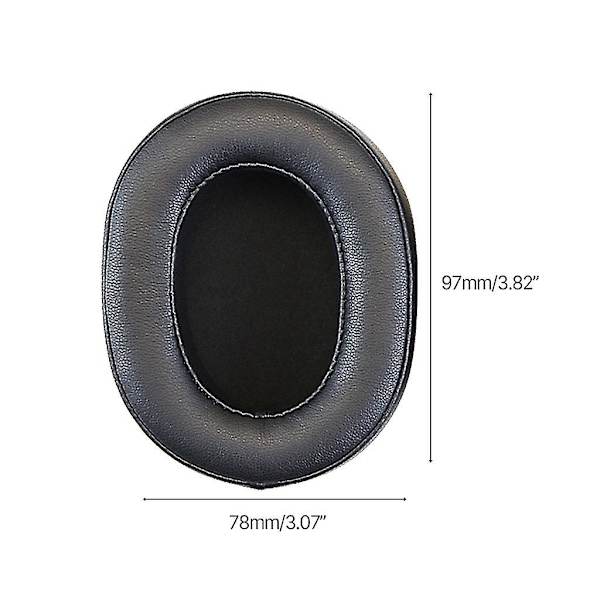 Myke øreputer for WH 1000XM5 hodetelefoner, øreputer, memory foam-puter