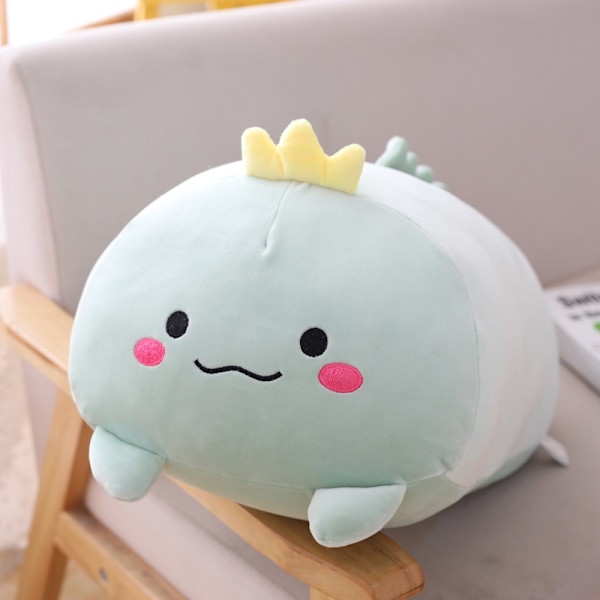 Grøn dinosaur Den nye 20 cm 60 cm Squishmallows plushestøjsdyr Animal Kawaii blød stor pude 20cm Green dinosaur