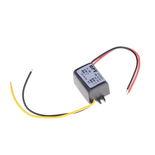 12V til 6V DC-DC Konverter Nedtrappingsmodul Strøm Volt Re 0