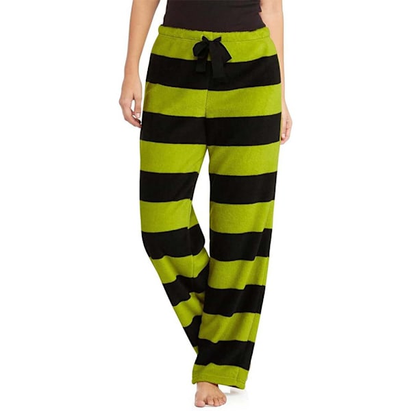 Naisten Joulu Grinch Pyjamahousut Rento Yöasu 3XL