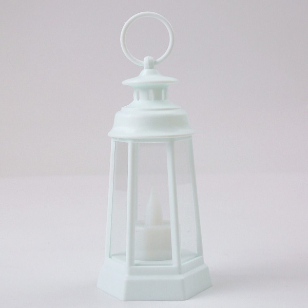 LED Lantern Lys Lykt HVIT white