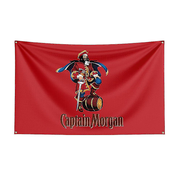 Jinzhaolai 3x5ft Captain Morgan's Island Flag til Dekoration B sjx