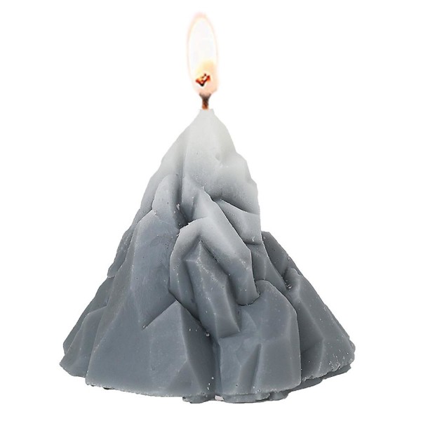 Iceberg Candle Doft Candle Creative Gift Födelsedagspresent Hem Doft Candle grey style2