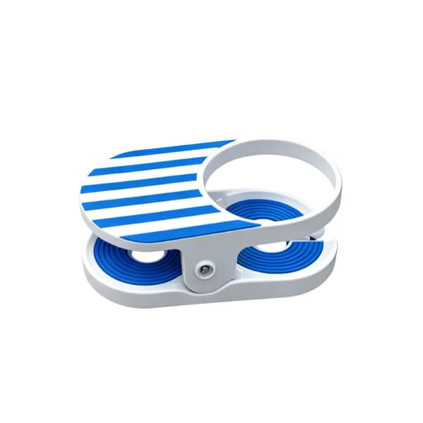 Multifunktionel Sammenklappelig Drikkeholder – Flydende Bakke til Udendørs Strand, Pool og Sofaarmlæn (2 stk.) blue-2pcs
