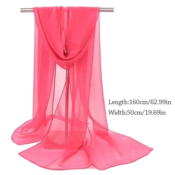 Sjal Scarves ROSA RÖD ROSA RÖD Rose red Rose red