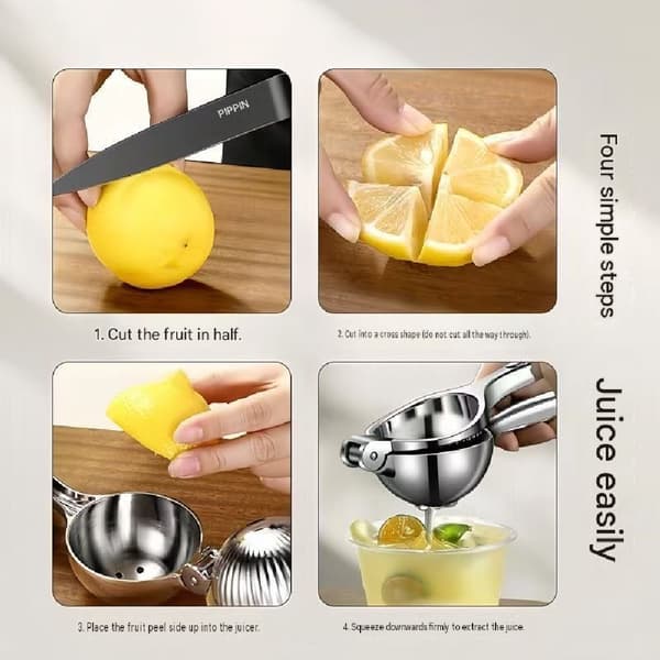 Citronpress, handpress, köksredskap