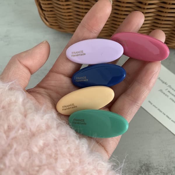 Uudet alkukevään värikkäät \"dopamiini\"-karkkiväriset hiusklipsit naisille – otsatukkaklipsit ja hiustarvikkeet colors 4pcs