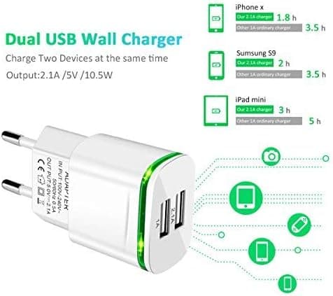 USB Strømudtag Oplader, Universal LED Strømadapter Udskiftning