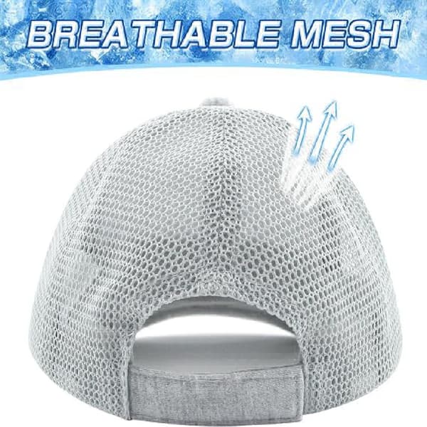 1 stk, småbarns baseballcaps, babyhatt, solhatt, trykt dinosauriemønster, ensfarget hatt for barn Grey M